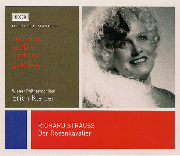 Richard Strauss, Maria Reining, Wiener Philharmoniker, Ludwig Weber, Sena Jurinac, Hilde Güden, Erich Kleiber - Der Rosenkavalier Richard Strauss, Maria Reining, Wiener Philharmoniker, Ludwig Weber, Sena Jurinac, Hilde Güden, Erich Kleiber - Der Rosenkavalier