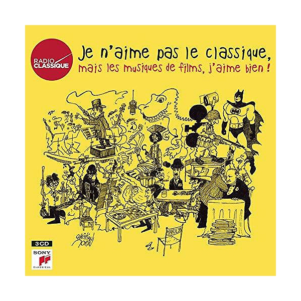 VARIOUS - Je N'aime Pas Le Classique, Mais Les Musiques de Films, J'aime Bien! CD3 VARIOUS - Je N'aime Pas Le Classique, Mais Les Musiques de Films, J'aime Bien! CD3
