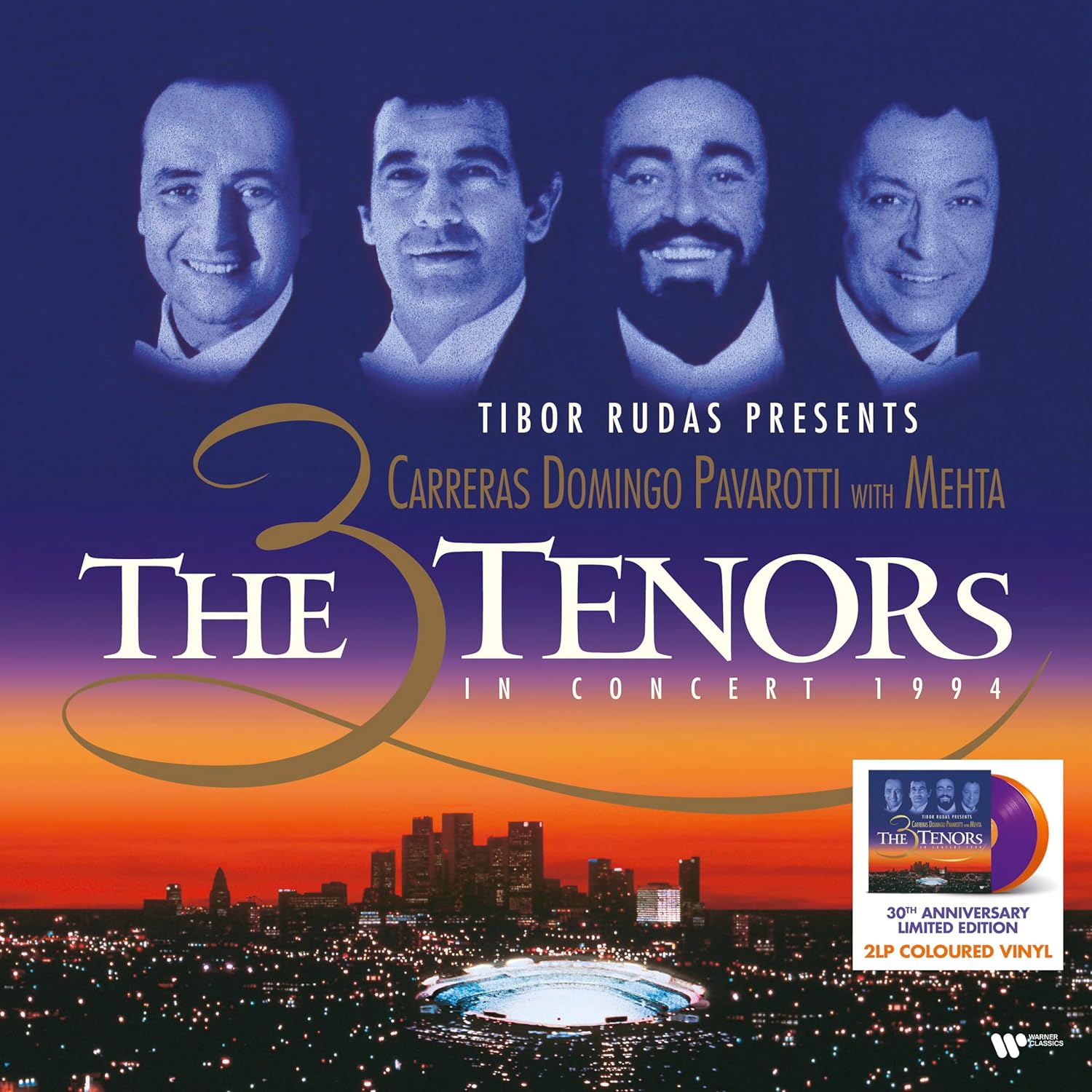 3 TENORS - In Concert 1994: 30th Anniversary (Coloured Vinyl) LP2