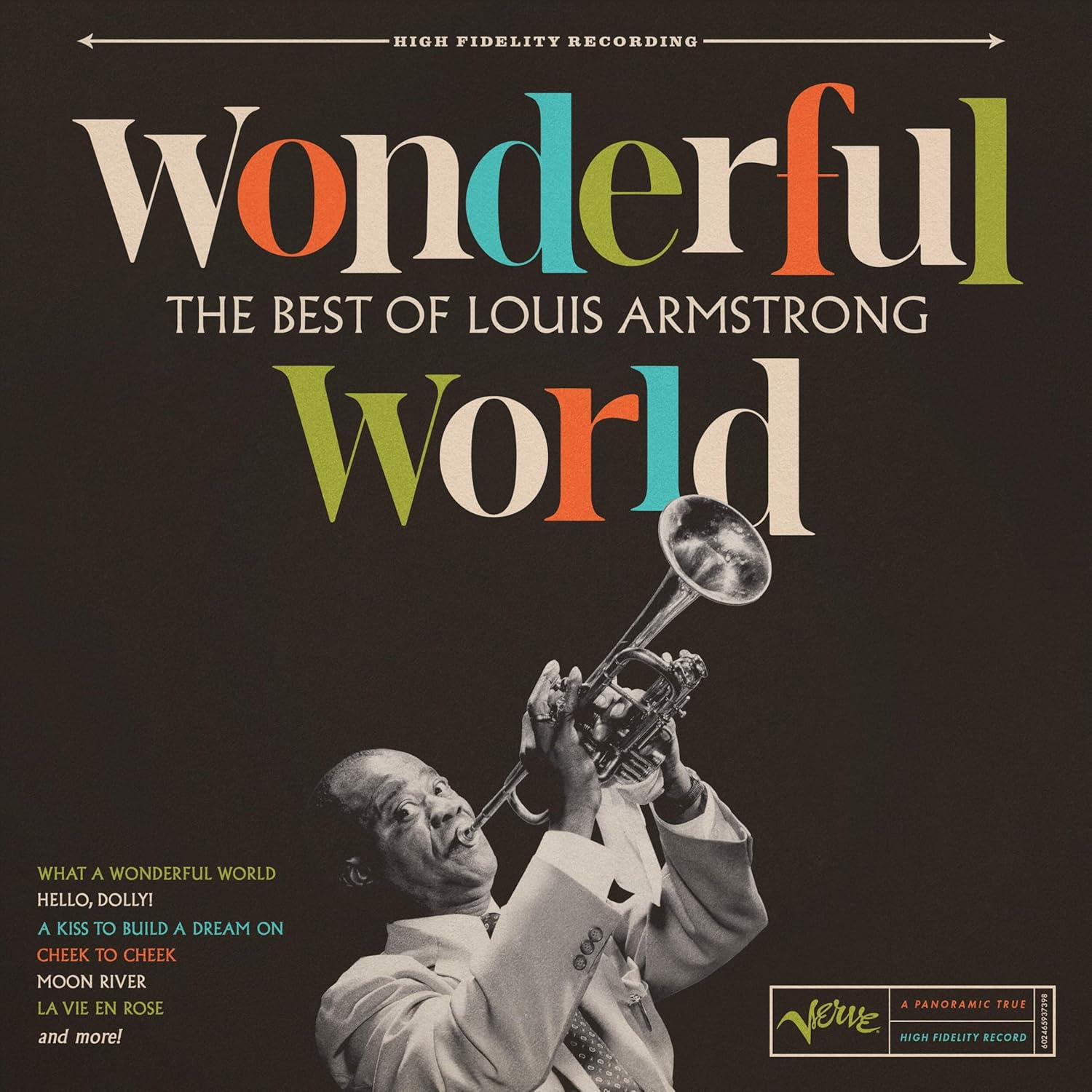 LOUIS ARMSTRONG - Wonderful World: The Best Of Louis Armstrong LP