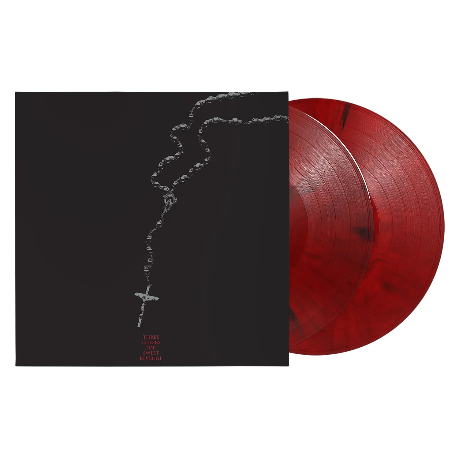 MY CHEMICAL ROMANCE - Three Cheers For Sweet Revenge (Red & Black Marble) LP2 MY CHEMICAL ROMANCE - Three Cheers For Sweet Revenge (Red & Black Marble) LP2