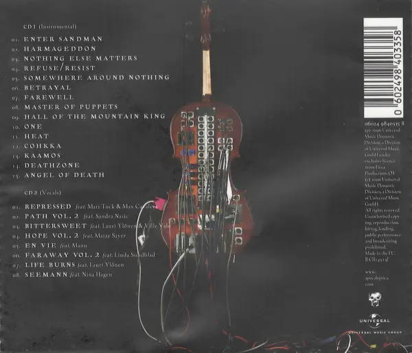 Apocalyptica - Amplified // A Decade Of Reinventing The Cello-1