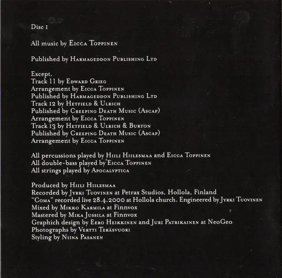 Apocalyptica - Cult-19