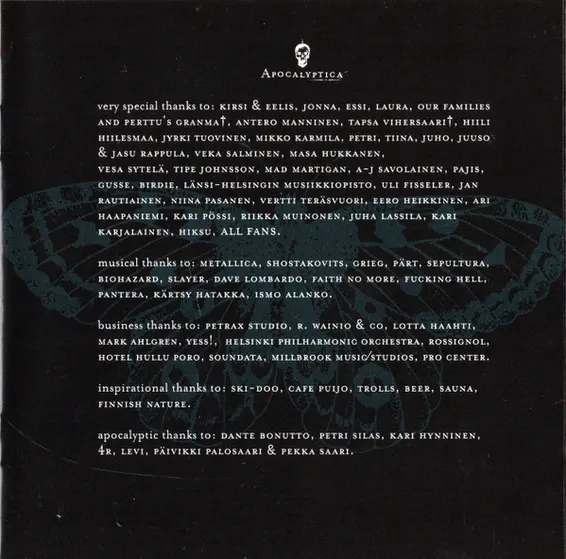 Apocalyptica - Cult-12