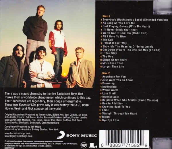 Backstreet Boys - The Essential Backstreet Boys-1