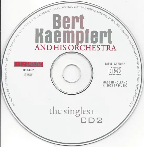 Bert Kaempfert & His Orchestra - The Singles+-3
