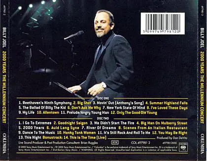 Billy Joel - 2000 Years: The Millennium Concert-1