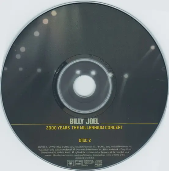 Billy Joel - 2000 Years: The Millennium Concert-4