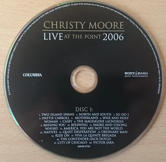 Christy Moore - Live At The Point 2006-2