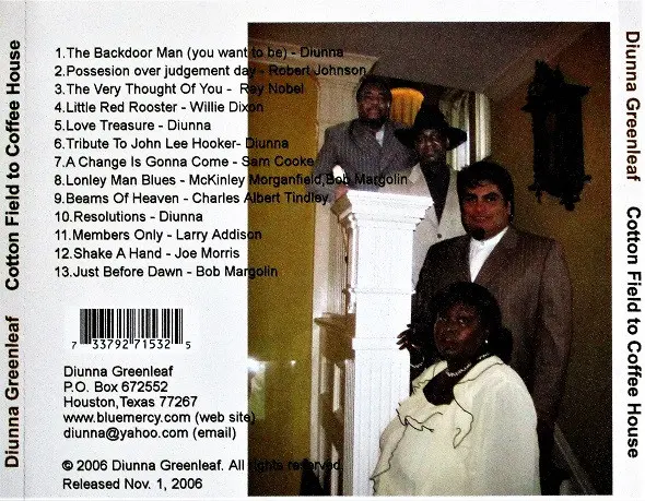 Diunna Greenleaf & Blue Mercy - Cotton Field To Coffee House-1