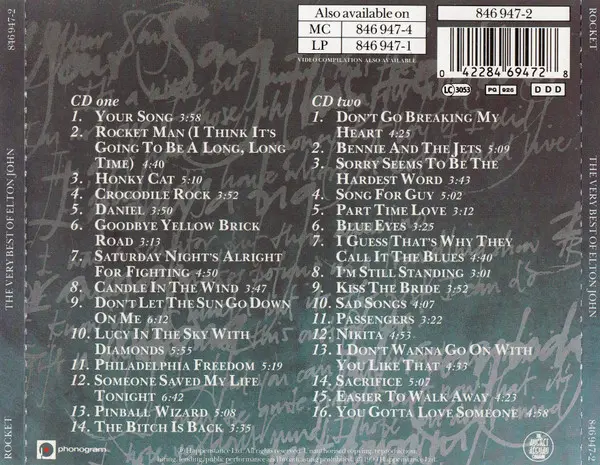 Elton John - The Very Best Of Elton John-2