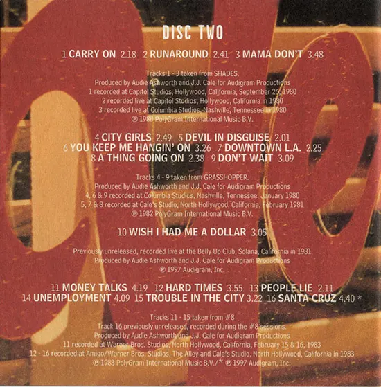 J.J. Cale - Anyway The Wind Blows - The Anthology-27
