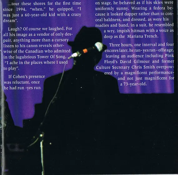 Leonard Cohen - Live In London-12