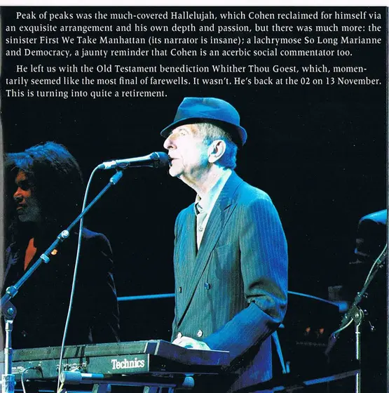Leonard Cohen - Live In London-14