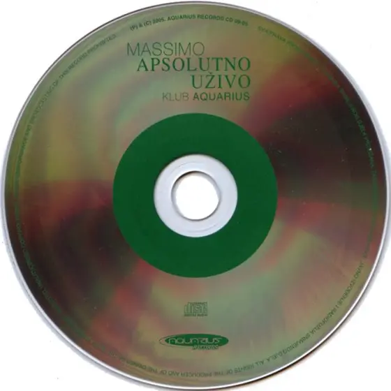 Massimo Savić - Apsolutno Uživo Klub Aquarius-0