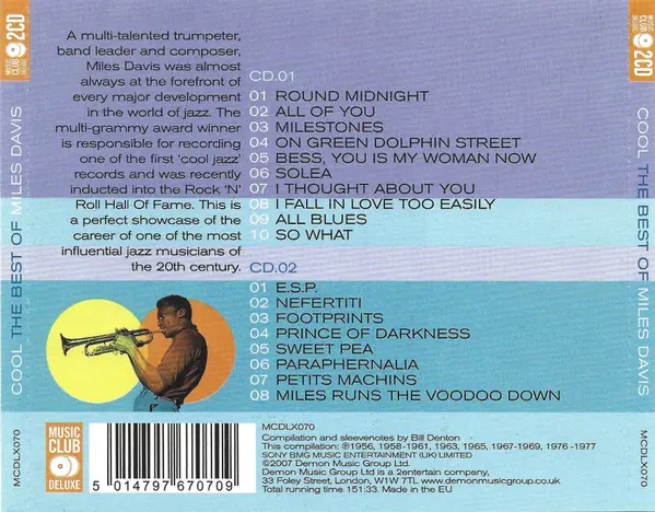 Miles Davis - Cool (The Best Of Miles Davis)-8