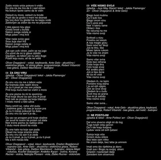 Oliver Dragojević - Samo Da Je Tu-3