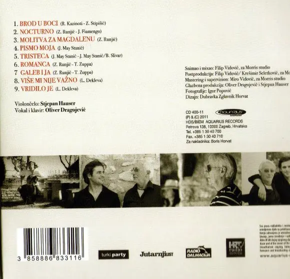 Oliver Dragojević, Stjepan Hauser - Noć Nek' Tiho Svira-1