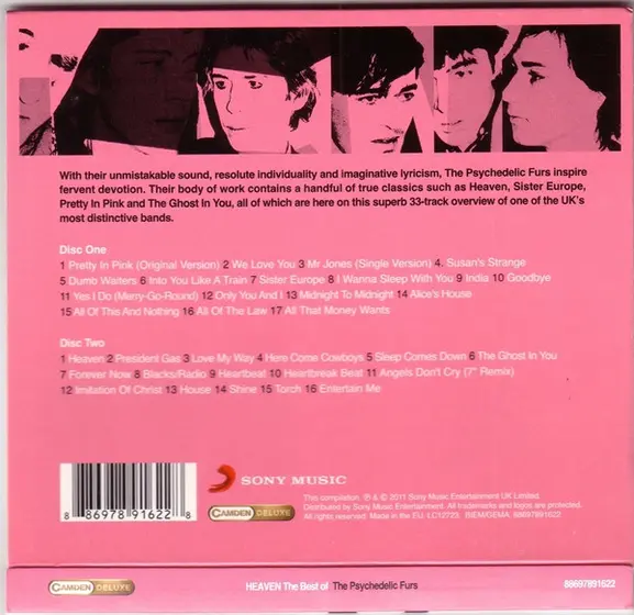 The Psychedelic Furs - Heaven (The Best Of The Psychedelic Furs)-1