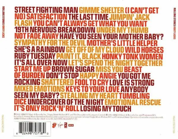 The Rolling Stones - Forty Licks-1