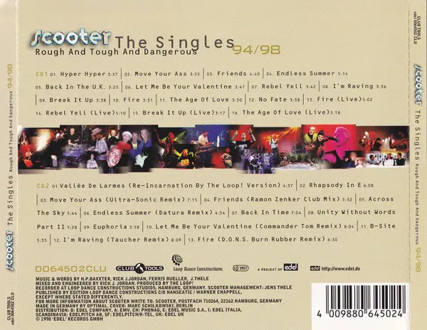 Scooter - Rough And Tough And Dangerous - The Singles 94/98-1