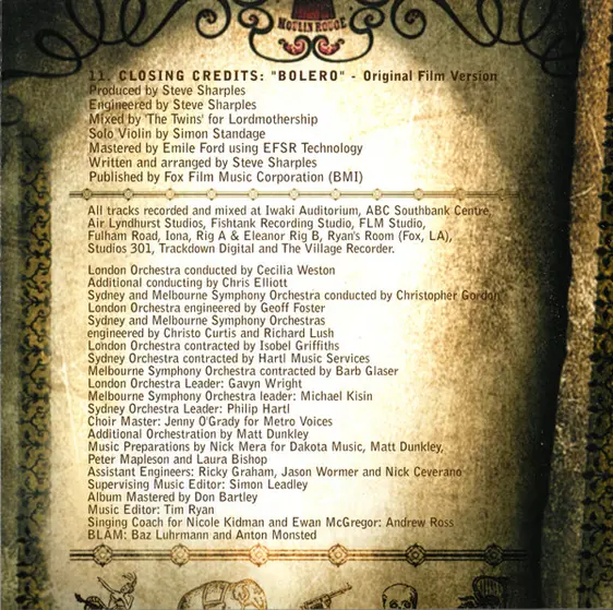Various - Baz Luhrmann's Moulin Rouge (Collector's Edition)-26