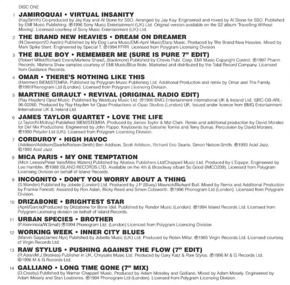 Various - Best Of Acid Jazz Volume 2-4