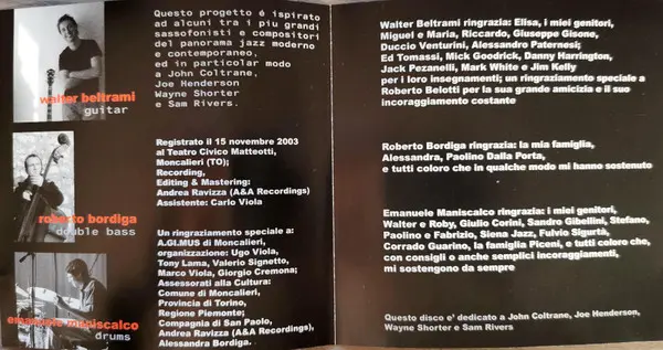 Walter Beltrami Trio - wb3-3