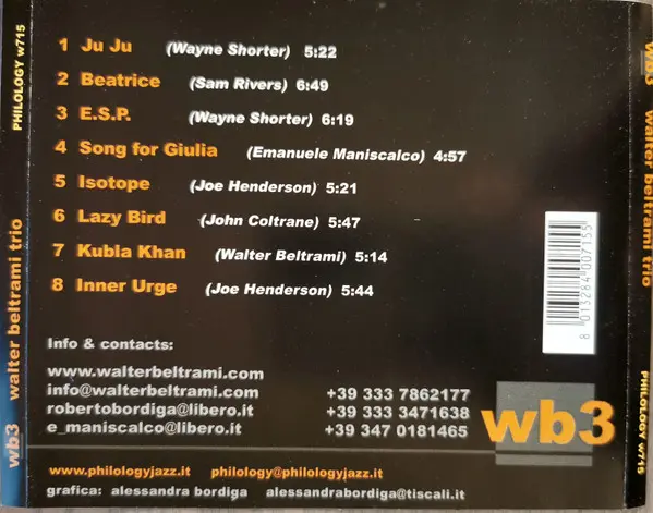 Walter Beltrami Trio - wb3-1