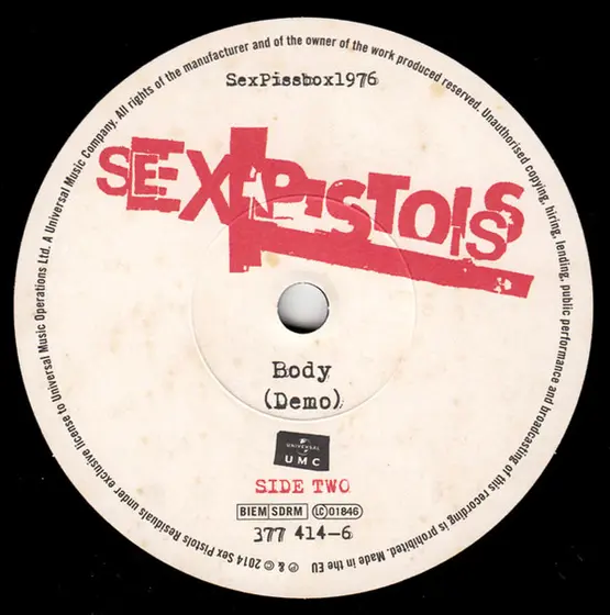 Sex Pistols - Never Mind The Bollocks Here's The Sex Pistols - Alternative Takes-12