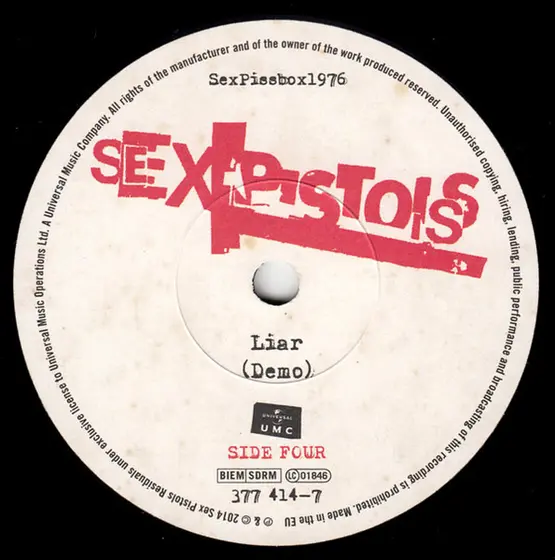 Sex Pistols - Never Mind The Bollocks Here's The Sex Pistols - Alternative Takes-16