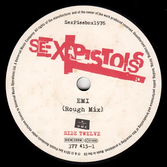 Sex Pistols - Never Mind The Bollocks Here's The Sex Pistols - Alternative Takes-32