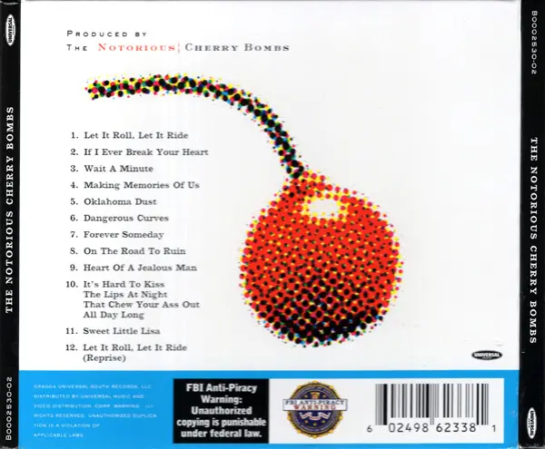 The Notorious Cherry Bombs - The Notorious Cherry Bombs-1
