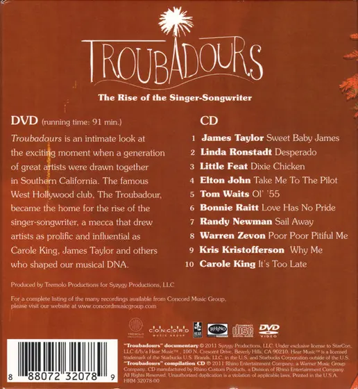 Carole King * James Taylor (2) - Troubadours: The Rise Of The Singer-Songwriter-1