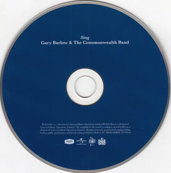 Gary Barlow & The Commonwealth Band - Sing-4