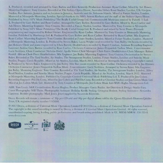 Gary Barlow & The Commonwealth Band - Sing-12