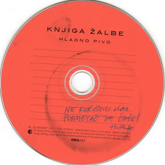 Hladno Pivo - Knjiga Žalbe-2