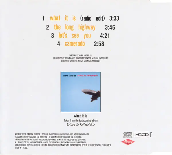 Mark Knopfler - What It Is-1