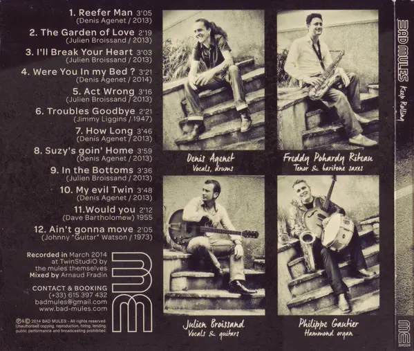 Bad Mules - Keep Rolling-1