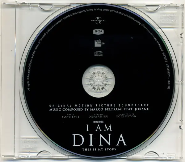 Marco Beltrami Feat. Jorane - I Am Dina: This Is My Story (Original Motion Picture Soundtrack)-9