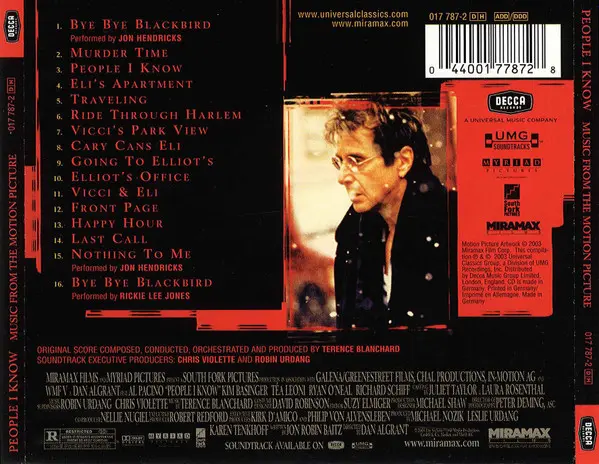 Terence Blanchard - People I Know - Music From The Motion Picture-6