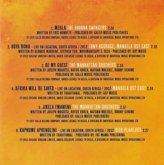 Various - Mandela: Long Walk To Freedom (Original Motion Picture Soundtrack)-2