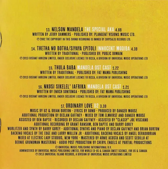 Various - Mandela: Long Walk To Freedom (Original Motion Picture Soundtrack)-4