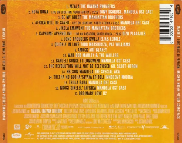 Various - Mandela: Long Walk To Freedom (Original Motion Picture Soundtrack)-10