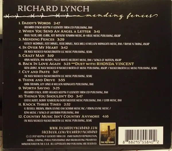 Richard Lynch (3) - mending fences-1