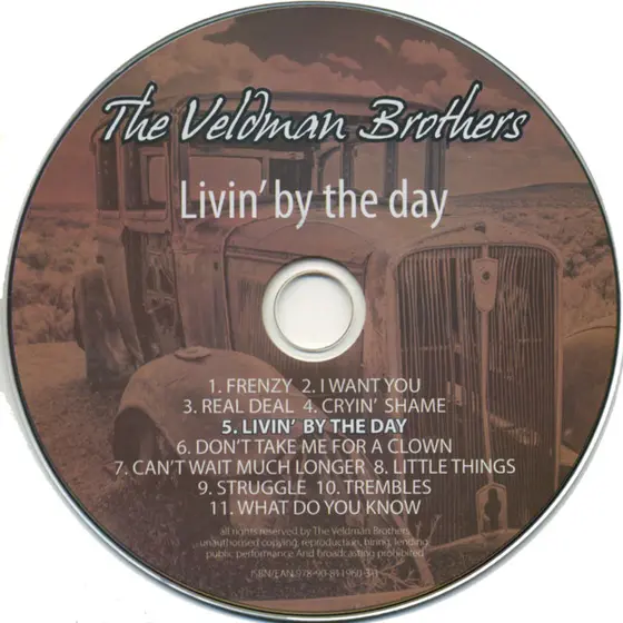 The Veldman Brothers - Livin' By The Day-2