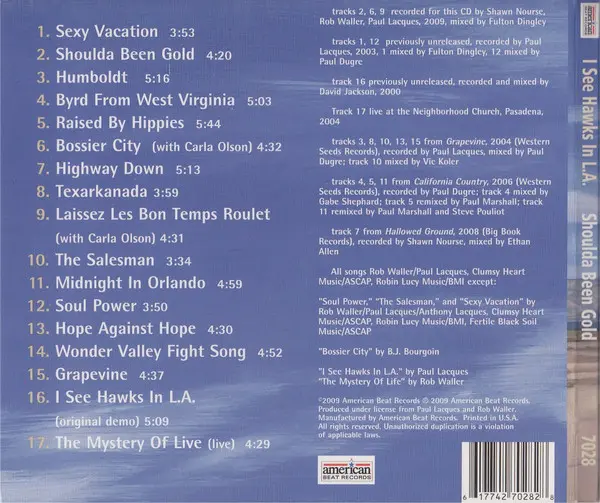 I See Hawks In L.A. - Shoulda Been Gold 2001-2009-1