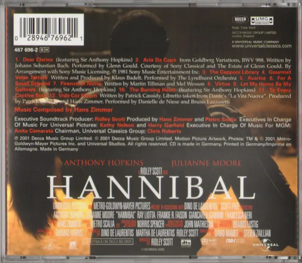 Hans Zimmer - Hannibal (Original Motion Picture Soundtrack)-1