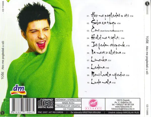 Toše Proeski - Ako Me Pogledaš U Oči-2