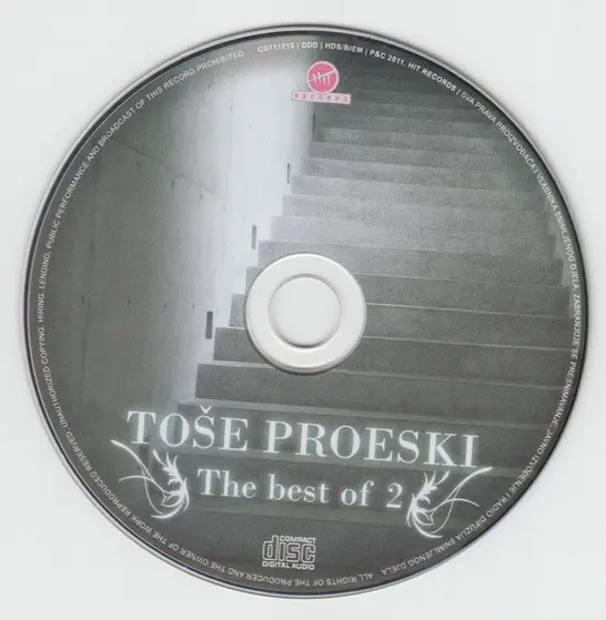 Toše Proeski - The Best Of 2-12